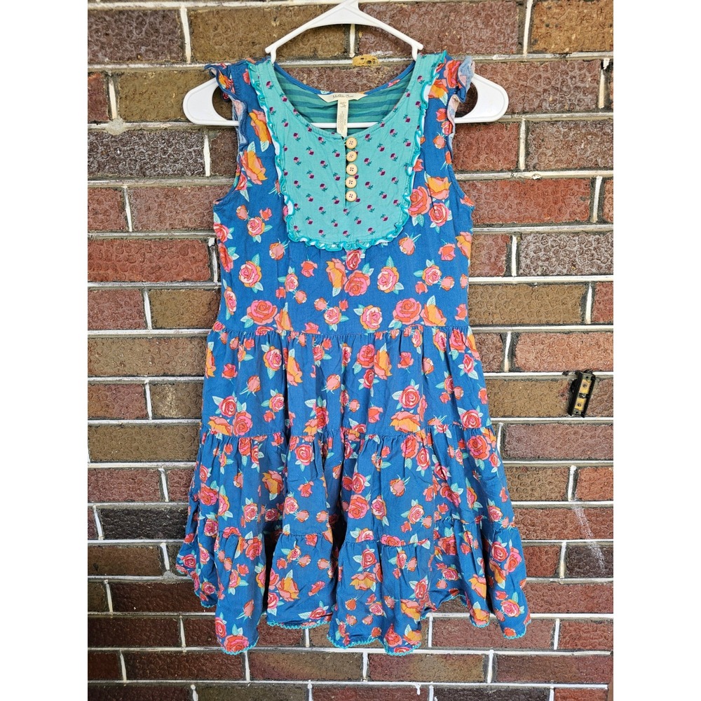 Matilda Jane Girls moments with you student leader Floral Tiered Dress Size 12‎